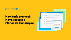 Planos de transcrição de áudio com IA